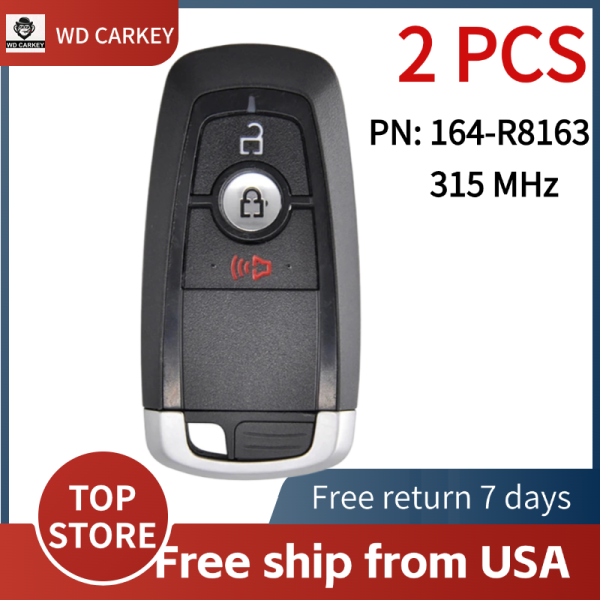 2017-2022 Ford / 3-Button Smart Key / PN: 164-R8163 / M3N-A2C93142300   315 MHz